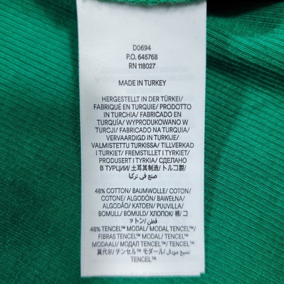 BODEN Tank Top Green Midi Ribbed Dress Womens 16-18 R - Picture 8 of 8